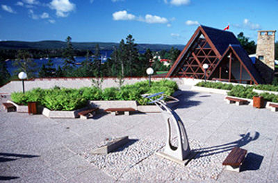 Location of HSMBC plaque (© Parks Canada / Parcs Canada, 2000)