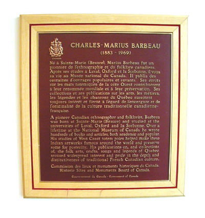 Photo of plaque © Parks Canada Agency / Agence Parcs Canada, 1900