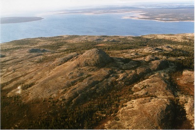 Petshishkapushkau is both an orientation marker and a site of spiritual importance to the Innu. (© Courtesy of Michael Weiler | Courtoisie de Michael Weiler)