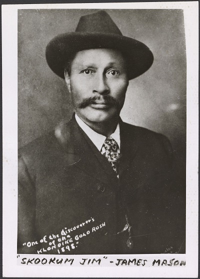 Portrait of James 'Skookum' Jim (Kèsh) Mason © Int. Havester / Library and Archives Canada | Bibliothèque et Archives Canada / C-025640