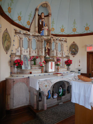 St. Annes Altar, 2017. © Parks Canada, 2017