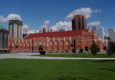 General view of Mewata Drill Hall / Calgary Drill Hall, August 2004. © Parks Canada/Parcs Canada, 2004