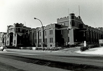 North-east elevation of Mewata Drill Hall © DND 1984