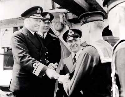 Portrait of Rear Admiral Leonard Warren Murray © Expired; Credit: Canada. Dept. of National Defence/Library and Archives Canada/PA-037456