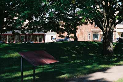 Plaque location for William Wolseley and Admiral Phillips Cosby © Parks Canada Agency / Agence Parcs Canada, 2005