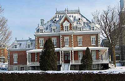 General view of the presbytery at the Saint-Joseph-de-Beauce Institutional Ensemble National Historic Site of Canada, 2004. © Parks Canada Agency / Agence Parcs Canada, J. Dufresne, 2004.