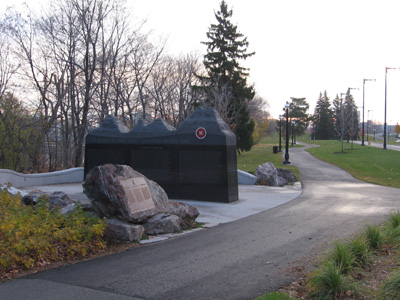 Endroit de plaque pour cette commémoration, Ottawa © Parks Canada Agency / Agence Parcs Canada, 2010