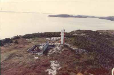 Aerial view, 1989 (© Canadian Coast Guard, 1989)