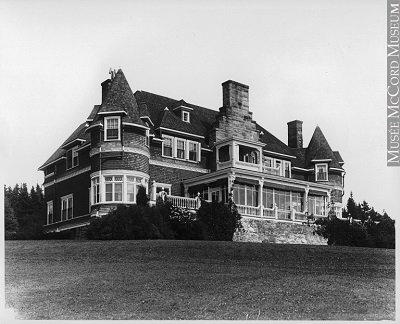 "Beinn Bhreagh", A. G. Bell's residence, Cape Breton, NS, 1915 (?) © Musée McCord Museum / Wm. Notman & Son / VIEW-8364