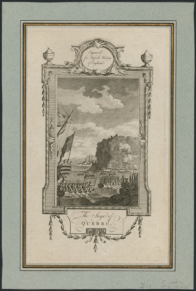 The Siege of Québec. © Library and Archives Canada | Bibliothèque et Archives Canada, Acc. No. 1973-18-233 / Source: R.W. Reford Estate, Montréal, Québec.