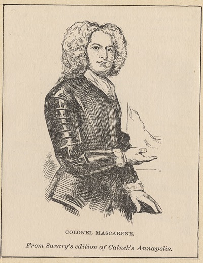 Colonel Mascarene (© Library and Archives Canada | Bibliothèque et Archives Canada)