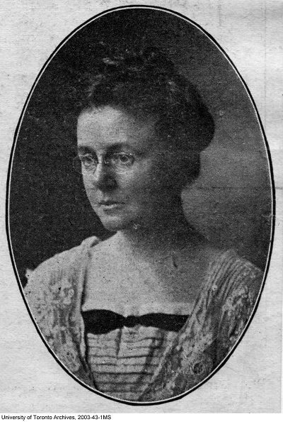 Portrait of Dr. Helen MacMurchy, taken from the Globe, April 28 1914. (© University of Toronto Archives | Archives de l'Université de Toronto)