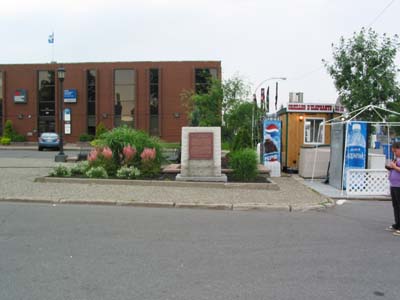 View of HSMBC plaque in Sorel. (© Parks Canada Agency / Agence Parcs Canada, 2009 (Catherine Cournoyer))