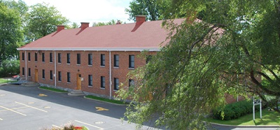 Corner view of Gallisonnière Block / Supply © Musée du Fort Saint-Jean | Fort Saint-Jean Museum