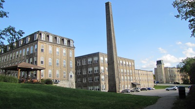 Penman Manufacturing Company mill complex © Parcs Canada | Parks Canada, Christine Boucher, 2019.